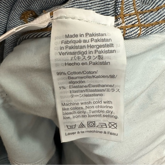 Madewell Denim Mini Skirt Button Up with Pockets - Picture 7 of 12